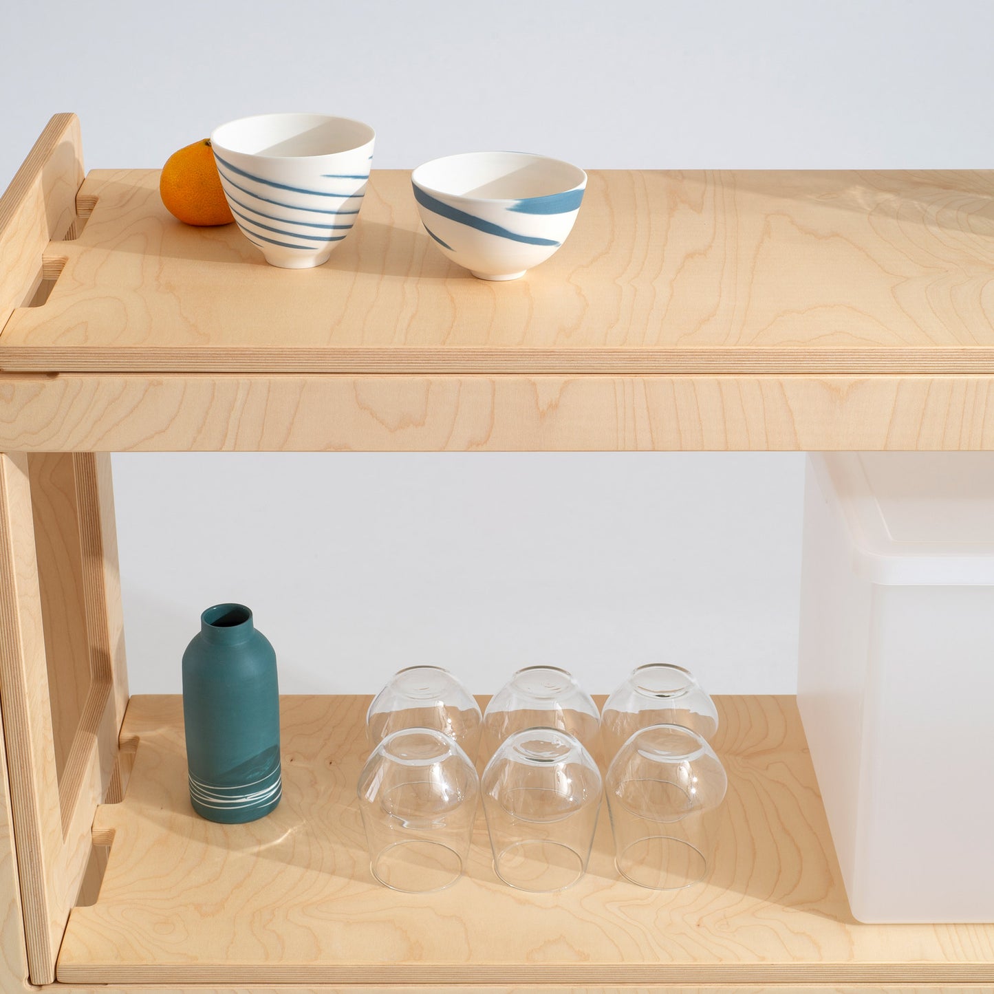 Maple Shelving Unit