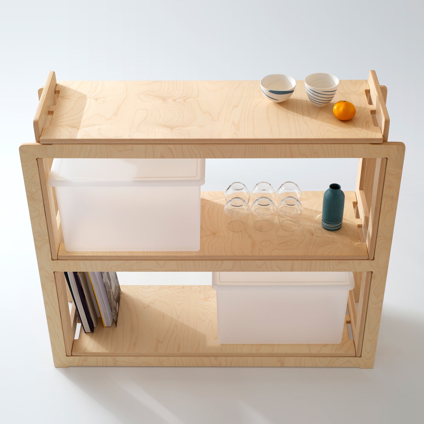 Maple Shelving Unit