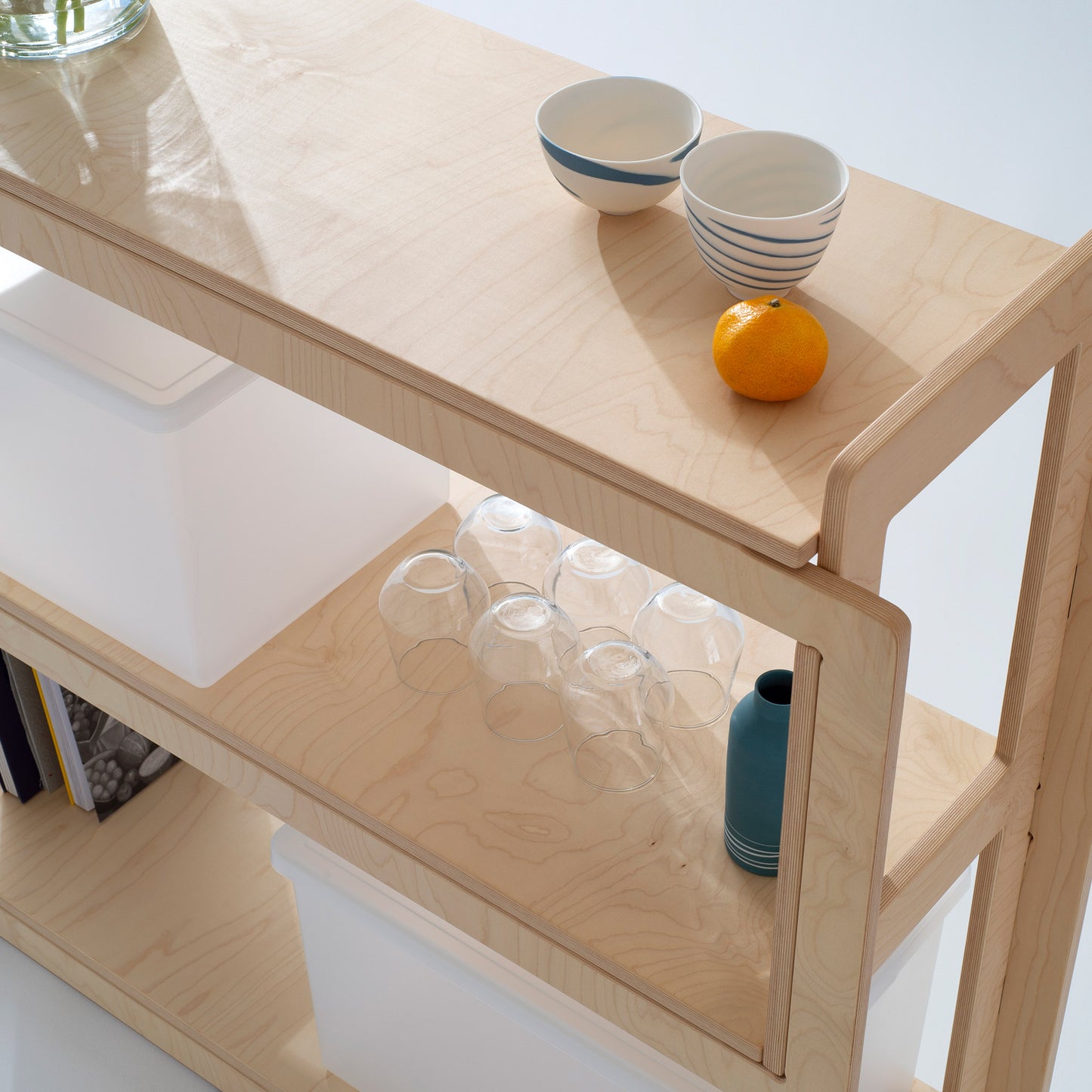 Maple Shelving Unit