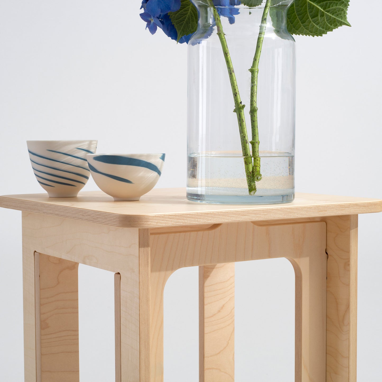 Maple Side Table – Stool